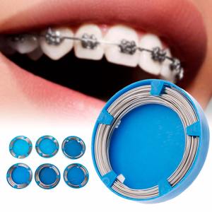 Filo per arco dentale in acciaio inossidabile 0.5/0.6/0.7/0.8/0.9/1.0mm per strumenti chirurgici per denti ortodontici - Product Image 1