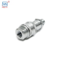 Raccords hydrauliques à déconnexion rapide de type vis haute pression HPA 1/4'' pour vérin hydraulique