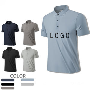पुरुषों के लिए शर्ट के लिए लक्जरी ठोस बुना गोल्फ के लिए कस्टम ड्रिफिट त्वरित शुष्क खेल - Product Image 4