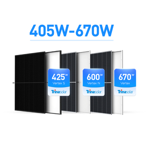 Panneaux solaires de type N en stock en Europe, 550W 600W 660W 670W, module PV monocristallin bifacial - Product Image 2