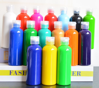 Peinture acrylique de haute qualité non toxique pour coulée, 26 couleurs vibrantes, 60/100 ml, ensemble de peinture fluide Bear, peinture acrylique