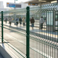 Panneau de clôture de sécurité en acier, écologique et anti-rongeurs, anti-escalade, thermolaqué, hauteur 1,8 m, prix usine pour les acheteurs en Haïti