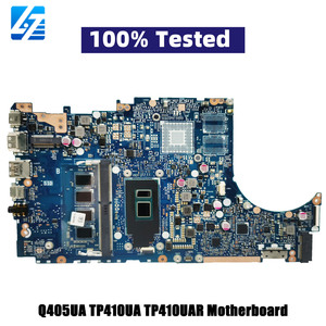 เมนบอร์ดแล็ปท็อป TP410UA สำหรับ <span class=keywords><strong>Asus</strong></span> <span class=keywords><strong>TP410U</strong></span> Q405UA TP410UF TP410UQ TP410UAR TP410URR เมนบอร์ดพร้อม I5 I3 I7การทดสอบ CPU - Product Image 1