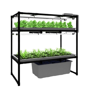 Système de culture hydroponique de micro-légumes bio pour l'intérieur, avec éclairage LED pour la culture - Product Image 5