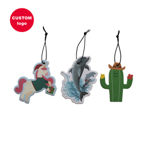 Custom Animal-Shaped Paper Hanging <strong>Air</strong> <strong>Freshener</strong>, Unicorn, <strong>Dolphin</strong> - Product Image 1
