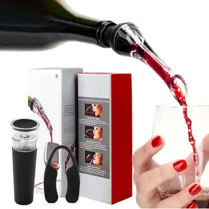 America vendita calda personalizzata 2 In 1 funzione Olecranon Hawk diffusore istantaneo aeratore vino rosso versatore Decanter per gli amanti del vino