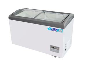 Congélateur vitrine pour crème glacée Nuelead Spam-264 80CM, usage commercial, supermarché, refroidissement direct, écologique, facile à nettoyer, 130L, -25~5°C - Product Image 4