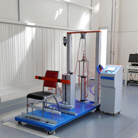 Équipement de test de résistance des chaises de bureau, machine combinée de test de dossier et de siège