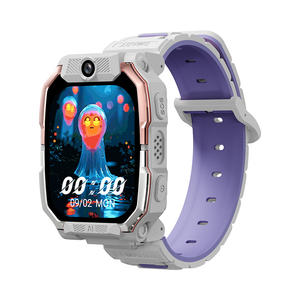 Reloj inteligente cuadrado para niños Z10, función SOS, respuesta de llamada, pantalla táctil, pantalla IPS, resistente al agua, IP67, funda de plástico Compatible con IOS - Product Image 5