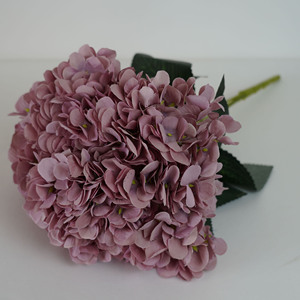 Đám Cưới Lụa Hoa Trang Trí Trắng Đỏ Tú Cầu Bán Buôn Chất Lượng Cao 5 Đầu Tú Cầu Nhân Tạo Hoa Số Lượng Lớn - Product Image 4