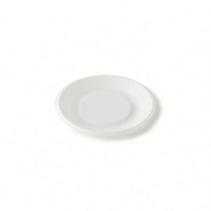 Assiettes jetables biodégradables en canne à sucre de haute qualité, conteneurs alimentaires blancs pour les fêtes - Product Image 4