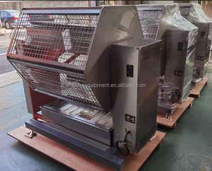 G035CL Shineho Promotion Spéciale Machine à Rôtir au Charbon de Bois pour Poulets, Grande Capacité, en Acier Inoxydable, Modèle Commercial Amélioré, Haute Efficacité, pour la Vente - Product Image 6