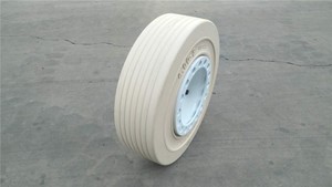 Non Marking 4.00x8 <b>Small</b> Solid Rubber Tires and <b>Wheels</b> With Good Price 4.00-8 <b>Small</b> Solid Rubber Tires and <b>Wheels</b> 4.00-8 - Product Image 2