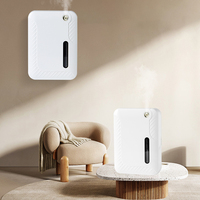 Diffuseur d'huiles essentielles intelligent 250 ml pour la maison et l'hôtel, collection noire et blanche, avec application connectée
