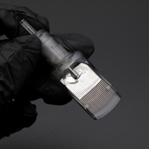 Aiguilles de cartouche de tatouage transparentes <span class=keywords><strong>Big</strong></span> <span class=keywords><strong>Magnum</strong></span> M1 RM stériles jetables pour ombrage de grandes surfaces et art corporel - Product Image 5