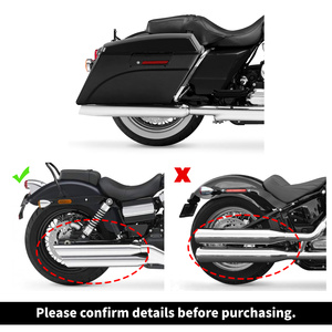 Sacoches rigides TCMT Vivid compatibles avec <span class=keywords><strong>Harley</strong></span> Touring Road King Street Electra Glide Ultra 1994-2013, sacoches latérales pour bagages - Product Image 6