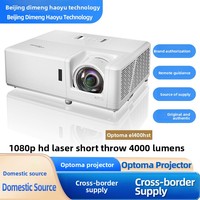 Projecteur laser DLP 3D Optoma EL400HST transfrontalier Android 11 1080P HDR 4000 ANSI Lumens haute luminosité multifonction courte portée