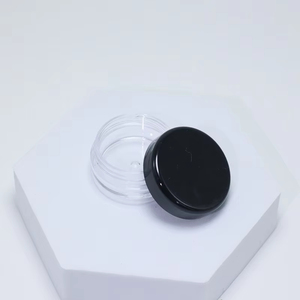 3g 5g <b>Small</b> Round Clear Cream Jar Plastic Pot Box Transparent Cosmetic Sample <b>Container</b> with Lids - Product Image 3