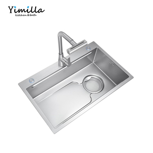 Fregadero <span class=keywords><strong>de</strong></span> Cocina Multifuncional <span class=keywords><strong>de</strong></span> Acero Inoxidable 304 con Diseño Innovador 2026, <span class=keywords><strong>de</strong></span> Gran Tamaño, con un Solo Tazón y Montaje Bajo Encimera - Product Image 3