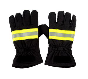 Gants ignifuges en aramide de peau de vache Orange Nomex et combinaisons de pompier imperméables - Product Image 2