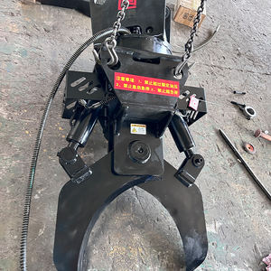 Rotation mini pelle hydraulique souche d'arbre élagage pôle élagueur outils ciseaux d'arbre cisailles d'arbre <span class=keywords><strong>bambou</strong></span> - Product Image 3