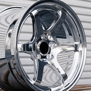 LSGZL Vente Chaude Jante en Alliage Forgé Luxe Personnalisée Chromée 18 Pouces 5x114.3 Concave Profond 5x120 5x112 pour Subaru WRX GTR - Product Image 5