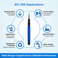 Sonde de test de qualité de l'eau EC TDS industrielle, capteur, conductimètre, RS-485 Modbus RTU pour le traitement de l'eau, surveillance