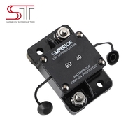 Interruptores de circuito eléctrico de reinicio automático, E97, 30A, para cargador de batería y sistema de audio de CC