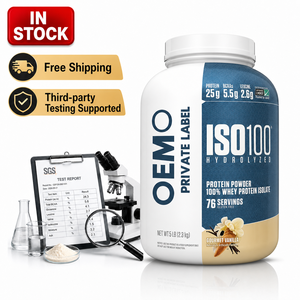 Proteína en Polvo para Adultos, Venta al Por Mayor, Fabricante OEM, Aislado de Suero Hidrolizado, Marca Privada, Probado en Laboratorio, 5 lb, 76 Porciones, para Músculo - Product Image 1