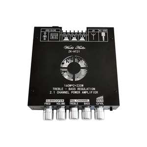 160Wx2เครื่องขยายเสียงดิจิตอล <span class=keywords><strong>ZK</strong></span>-<span class=keywords><strong>HT21</strong></span>-3G + ซับวูฟเฟอร์ช่อง2.1 220W <span class=keywords><strong>TDA7498E</strong></span> บลูทูธแอมพลิฟายเออร์เสียง BT ควบคุมแอป/ รองรับ TWS - Product Image 6