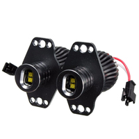2pcs 20W LED Angel Eyes Halo Ring Headlight Lamp Xenon White pour BMW E90 E91