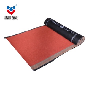 Membrana <span class=keywords><strong>Impermeable</strong></span> Moderna de Betún <span class=keywords><strong>Rojo</strong></span> SBS de 3 mm de Espesor, Duradera, para Techos Inclinados, Baños y Almacenes - Product Image 3