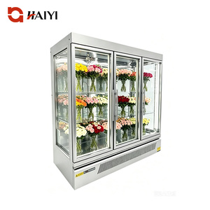 Réfrigérateur commercial pour fleurs fraîches, vitrine réfrigérée pour fleuriste, refroidisseur de fleurs, présentoir pour fleurs fraîches - Product Image 1