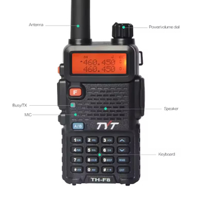 <span class=keywords><strong>Talkie</strong></span>-<span class=keywords><strong>walkie</strong></span> <span class=keywords><strong>longue</strong></span> <span class=keywords><strong>portée</strong></span> TYT THF8 UHF 400-470Mhz pour sports de plein air, <span class=keywords><strong>chasse</strong></span>, randonnée, radio amateur FM - Product Image 1