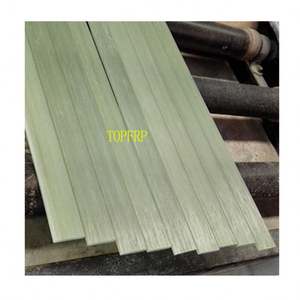 Tira plana de fibra de vidrio epoxi FRP Barra de cortina de extremidades de arco compuesto - Product Image 2