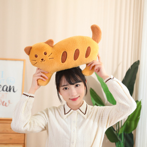 Adorable Peluche de Gato <span class=keywords><strong>con</strong></span> Forma de Baguette, <span class=keywords><strong>con</strong></span> Tela Ultra Suave y Esponjosa, Perfecto para Abrazar, Decorar el Hogar y Regalar a los Amantes de los Gatos - Product Image 3