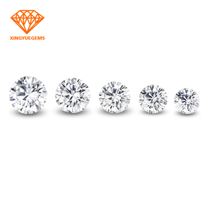 Diamante Moissanita de Forma Redonda de 1 mm a 15 mm, Color D EF GH <span class=keywords><strong>IJ</strong></span> para Joyería Eterna para Bodas - Product Image 3