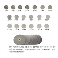 Disque de meulage diamanté électroplaqué 6 pouces (150 mm) pour machine à polir le verre et les pierres précieuses