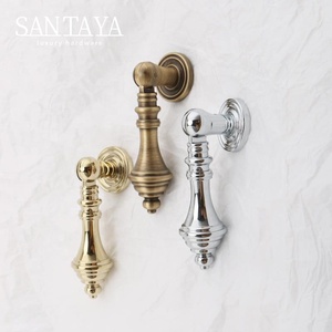 산타야 PVD 골드 황동 손잡이 주방 캐비닛 손잡이 침실 옷장 서랍 손잡이 가구 펜던트 손잡이 - Product Image 5