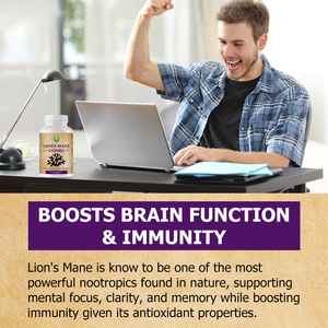 แคปซูลเห็ดหลินจือ คุณภาพเยี่ยม ช่วยเสริมสมาธิ เสริมภูมิคุ้มกัน บำรุงสมอง เสริมสร้างภูมิคุ้มกัน - Product Image 5