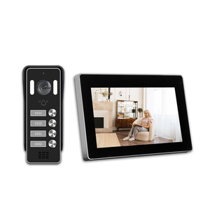 Mingke nhà bảo vệ trực quan thông minh có dây an ninh nhà 720P máy ảnh kỹ thuật số chuông cửa 4 dây biệt thự <span class=keywords><strong>Video</strong></span> <span class=keywords><strong>intercom</strong></span> Door Phone - Product Image 1