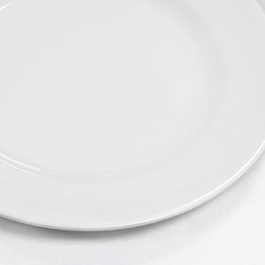 Platos de cocina redondos de melamina para restaurante, plato blanco resistente a roturas de 11 pulgadas - Product Image 5