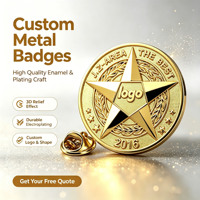 Badge en émail personnalisé en alliage de zinc, relief 3D, placage, certifié ISO, conception gratuite, OEM pour cadeaux d'entreprise