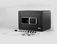 Nouveauté : Coffre-fort avec lecteur d'empreintes digitales et écran tactile, coffre-fort automatique de haute qualité pour la maison et le bureau