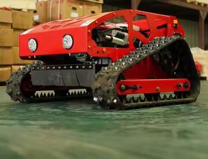 Cortadora de césped con orugas de gran venta: máquina de deshierbe con control remoto para césped agrícola - Product Image 5