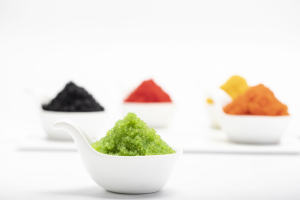 Œufs de poisson volant congelés Eastocean, directement de l'usine, <span class=keywords><strong>tobiko</strong></span> noir assaisonné, emballés en boîte - Product Image 3