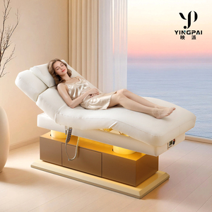 Cama <span class=keywords><strong>de</strong></span> Belleza Eléctrica <span class=keywords><strong>de</strong></span> Lujo YINGPAI con 4 Motores, Cajón <span class=keywords><strong>de</strong></span> Almacenamiento Oculto, Mesa <span class=keywords><strong>de</strong></span> Tratamiento con Calefacción, Sofá <span class=keywords><strong>de</strong></span> Masaje para Spa, <span class=keywords><strong>Puerto</strong></span> USB - Product Image 1