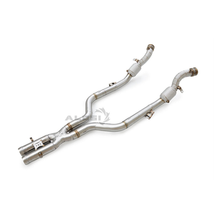 Tubo de Escape de Alto Flujo con Aislamiento Térmico para Benz S600 5.5T W220 (2003-2005), Acero Inoxidable - Product Image 5