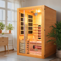 Sauna hybride combiné pour 2 personnes, fourni par l'usine