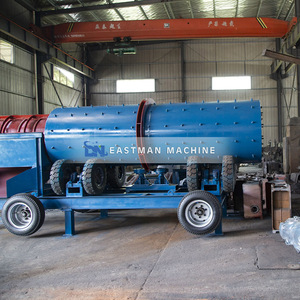 Oro trommel schermo aluvial sabbia graval roccia minerale lavaggio a tamburo rotante setaccio prezzo classificatore macchina per la pietra separatore di vendita - Product Image 5